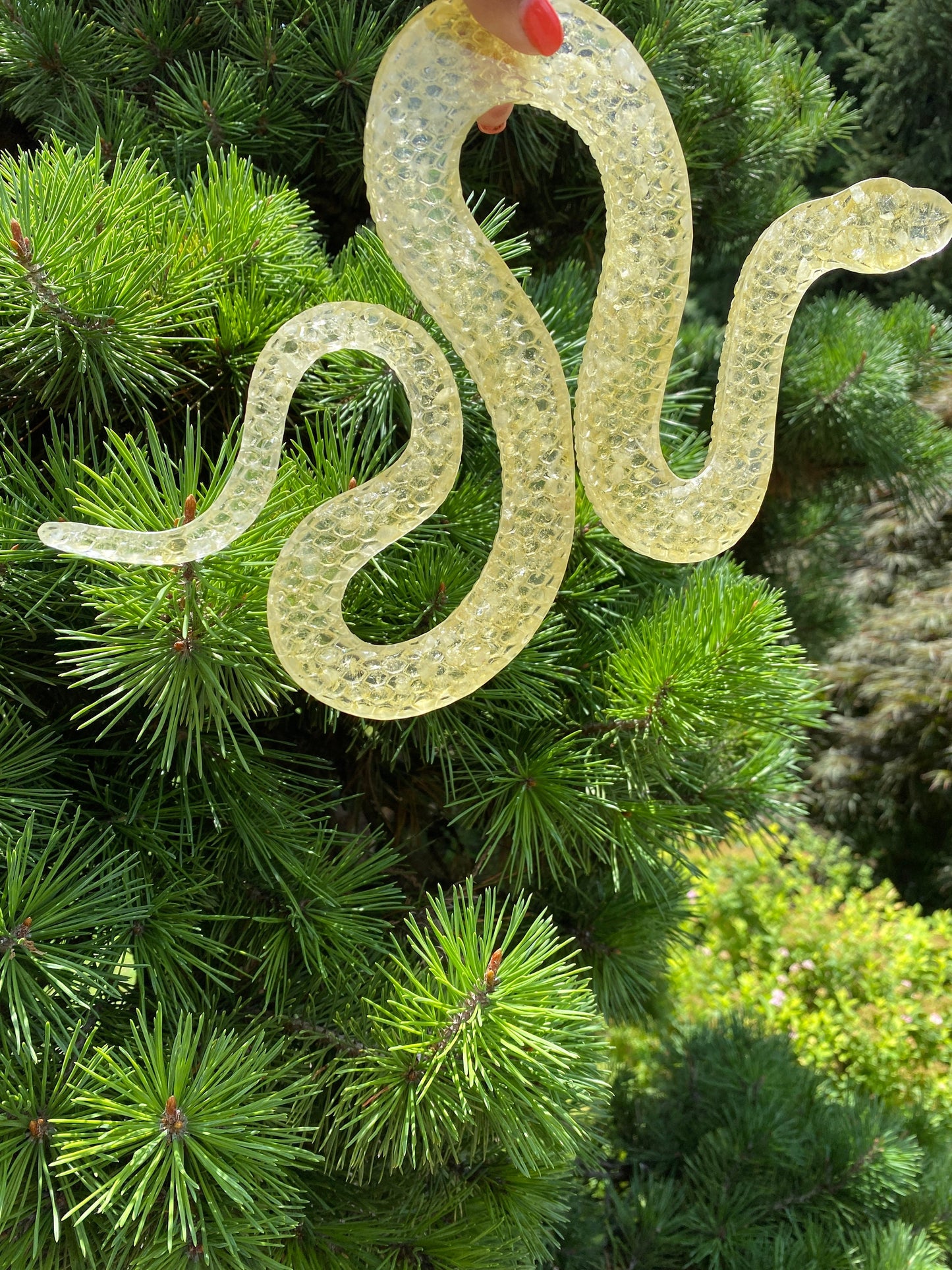 Citrine Snake, Carved Snake, Crystal Snake, Citrine Carved